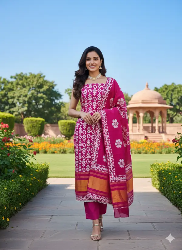 Color Set Matching Dress Material Wholesale