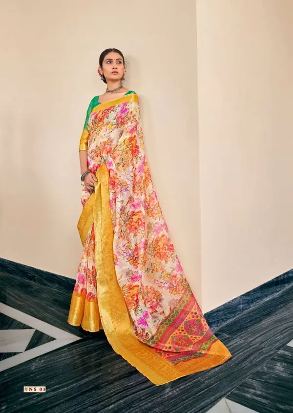 Organza sarees Wholesale
