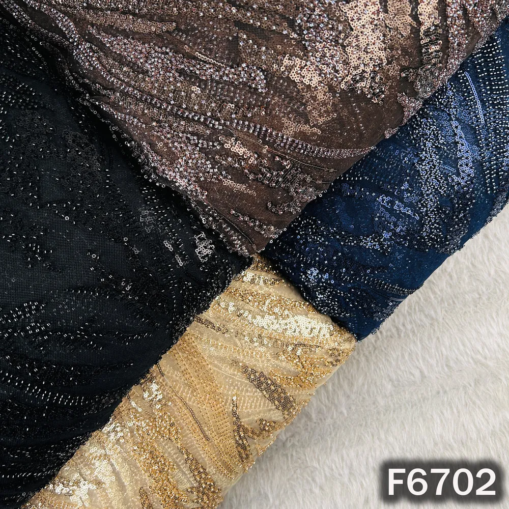 Embroidered Net Fabric
